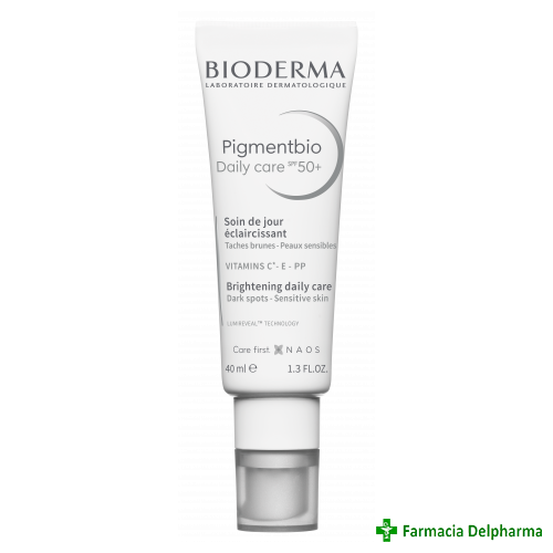 Pigmentbio Crema de zi SPF 50+ x 40 ml, Bioderma