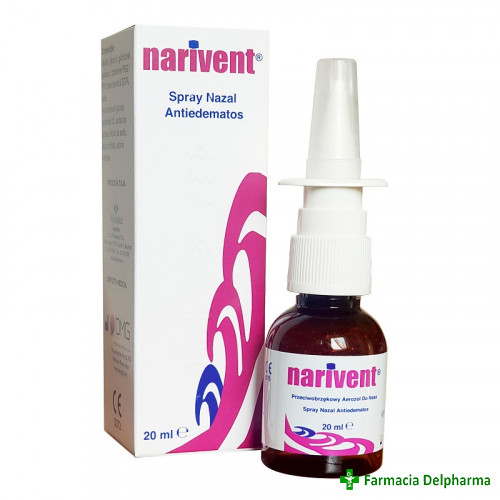 Narivent spray nazal antiedematos x 20 ml, DMG