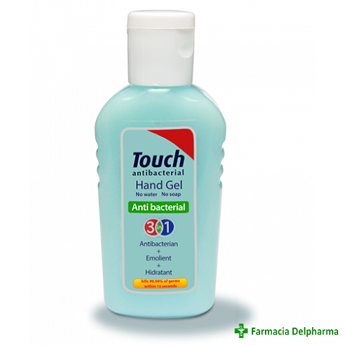Gel maini antibacterian 3 in 1 x 59 ml, Touch