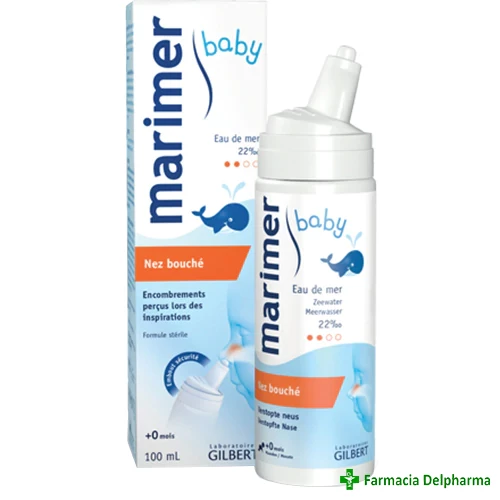 Marimer baby hipertonic spray nazal x 100 ml