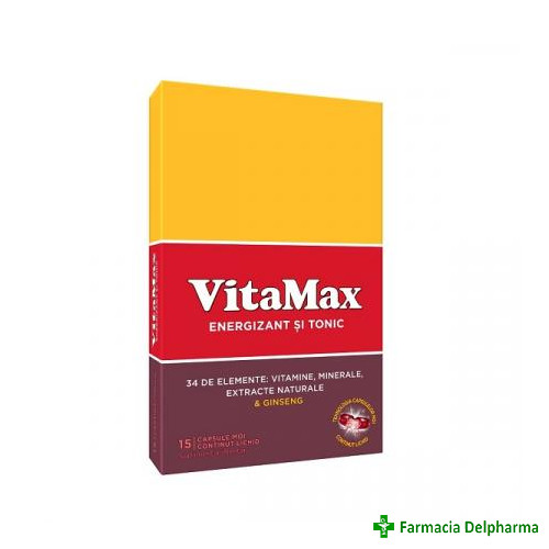 VitaMax x 15 caps., Perrigo (campanie VitaMax)
