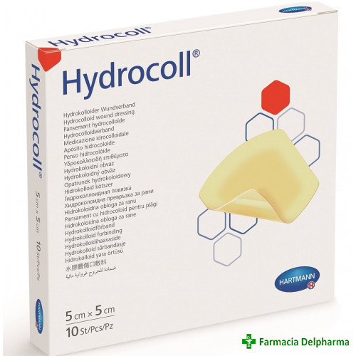 Hydrocoll pansament cu hidrocoloid 5 x 5 cm x 1 buc., Hartmann