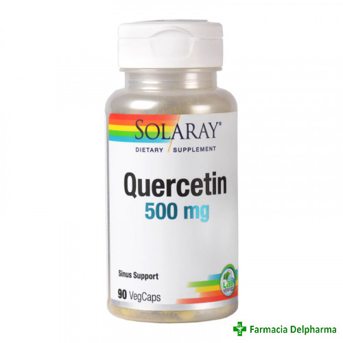 Quercetin 500 mg Solaray x 90 caps., Secom