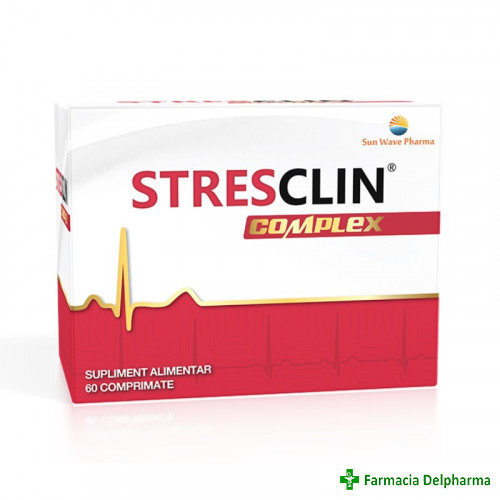 Stresclin Complex x 60 compr., Sun Wave