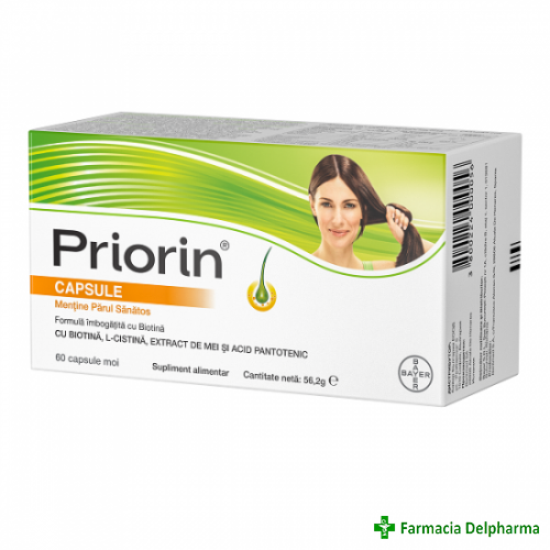 Priorin x 60 caps., Bayer