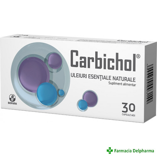 Carbichol x 30 caps. moi, Biofarm