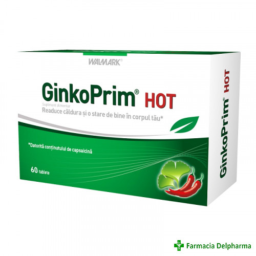 GinkoPrim Hot x 60 compr., Walmark