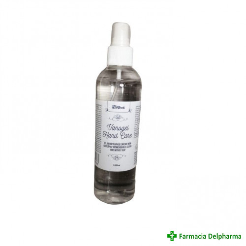 Vanogel gel spray antibacterian maini x 250 ml, Vanelli