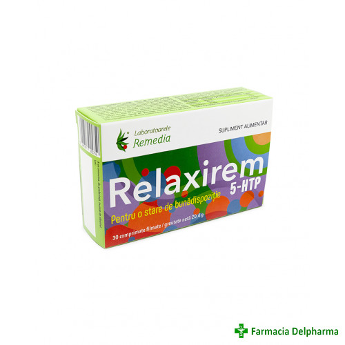 Relaxirem 5 HTP 80 mg x 30 compr. film., Remedia