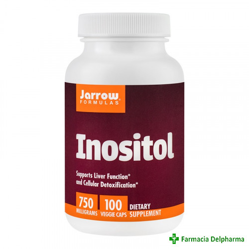 Inositol 750 mg Jarrow Formulas x 100 caps., Secom