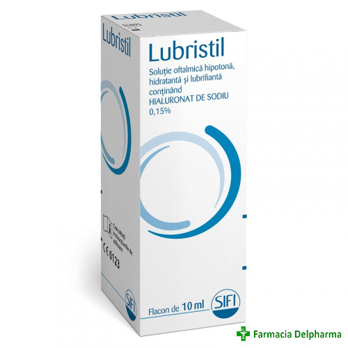 Lubristil picaturi oftalmice x 10 ml, Sifi