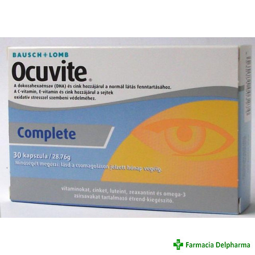 Ocuvite Complete x 30 caps., Bausch & Lomb