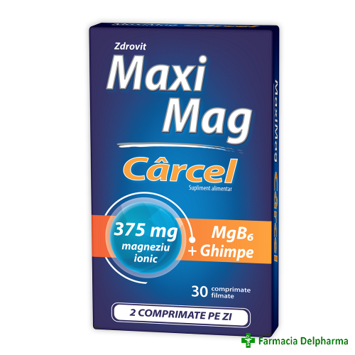 MaxiMag Carcel x 30 compr., Zdrovit