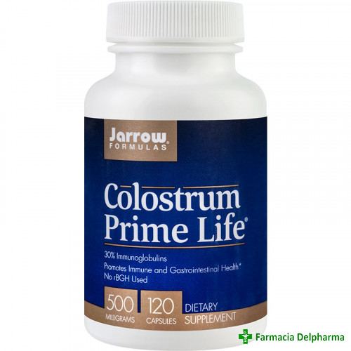 Colostrum Prime Life 500 mg Jarrow Formulas x 120 caps., Secom