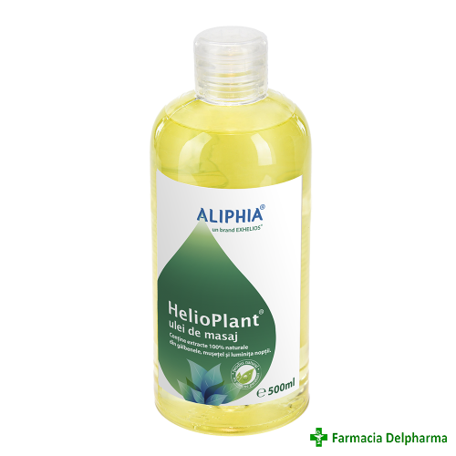 Ulei de masaj HelioPlant x 500 ml, Aliphia