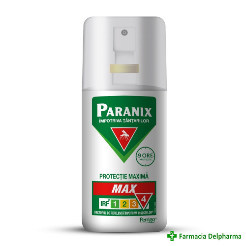 Spray impotriva tantarilor Paranix Max x 75 ml, Perrigo