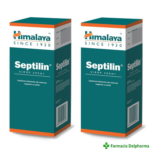 Septilin sirop x 200 ml 1+1 pachet, Himalaya