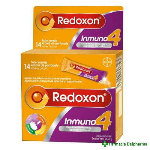 Redoxon Inmuno 4 x 14 plicuri, Bayer