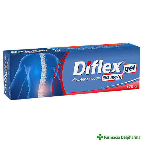 Diflex gel 50mg/g x 170 g, Fiterman