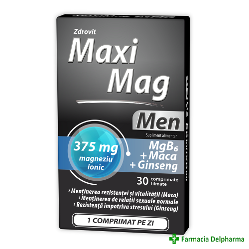 MaxiMag Men x 30 compr., Zdrovit