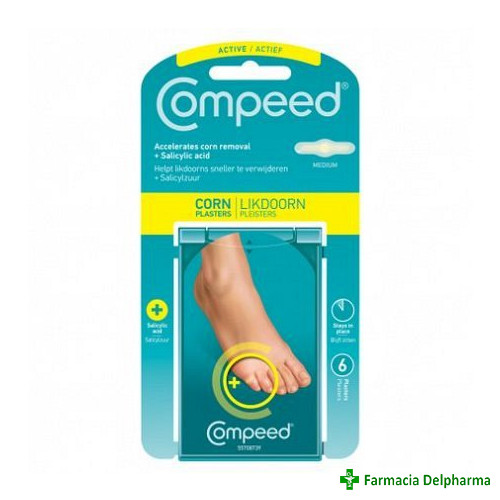 Plasturi activi bataturi profunde x 6 buc., Compeed