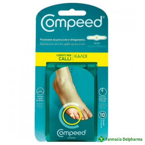 Plasturi bataturi profunde medii x 10 buc., Compeed