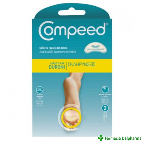 Plasturi bataturi superficial mari x 2 buc., Compeed