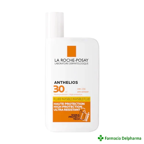 Fluid invizibil de fata SPF 30 (Shaka Fluid) Anthelios x 50 ml, La Roche-Posay