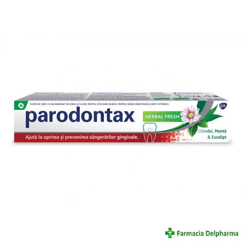 Pasta de dinti Parodontax Herbal Fresh x 75 ml, GSK
