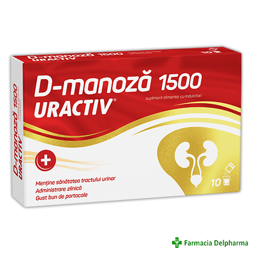Uractiv D-manoza 1500 mg x 10 plicuri, Terapia