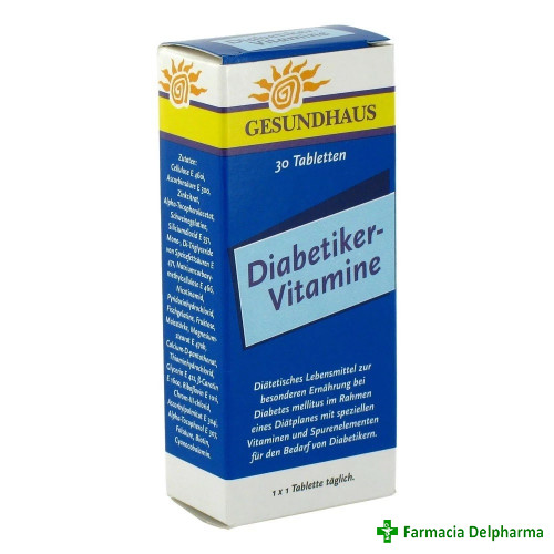 Diabetiker Vitamine x 30 compr., Worwag Pharma