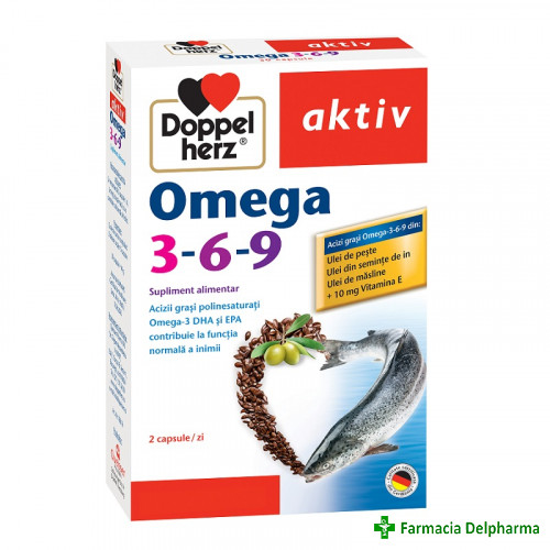 Omega 3-6-9 x 30 caps., Doppelherz