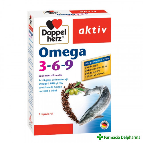 Doppelherz-aktiv omega 3-6-9 x 30 caps.