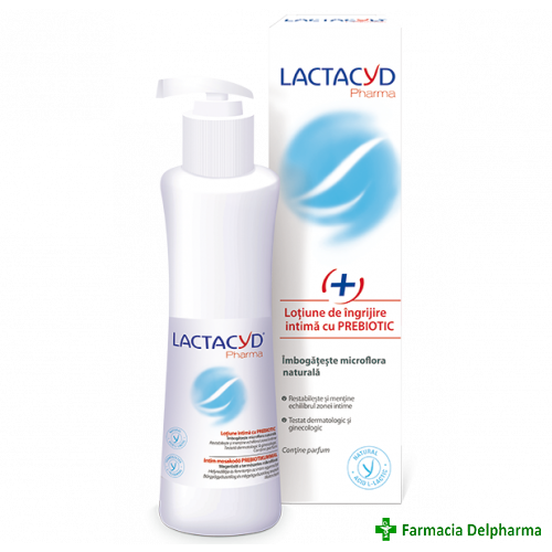 Lotiune igiena intima cu prebiotic Lactacyd x 250 ml, Perrigo