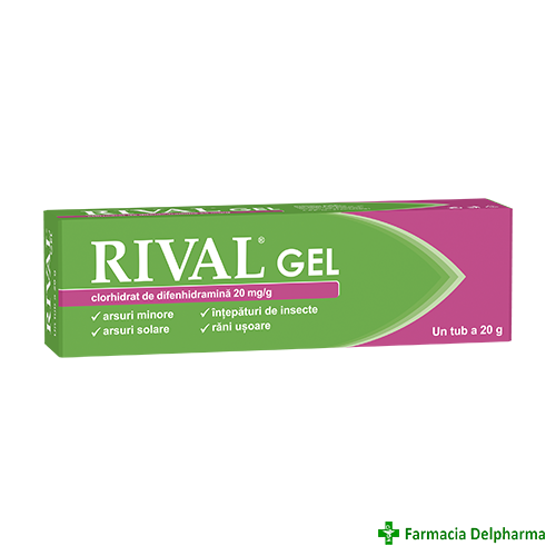 Rival gel 20 mg/g x 20 g, Fiterman