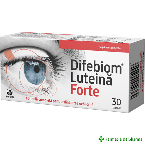 Difebiom Luteina Forte x 30 caps., Biofarm