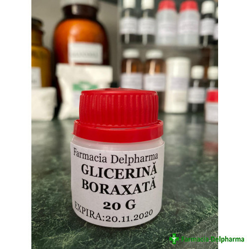 Glicerina boraxata x 20 g, Delpharma