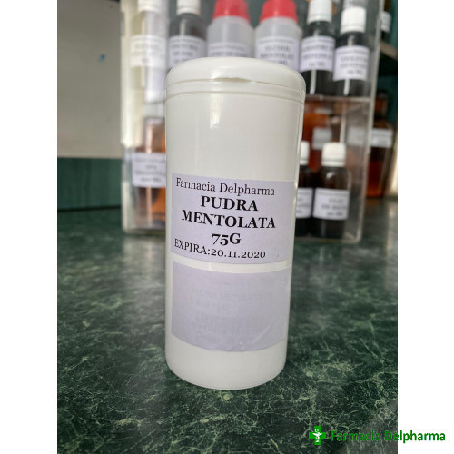 Pudra mentolata x 75 g, Delpharma