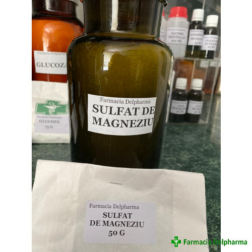Sulfat de magneziu x 50 g, Delpharma