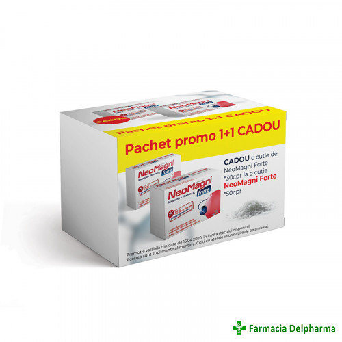 NeoMagni Forte x 50 + 30 compr. gratis, Aflofarm