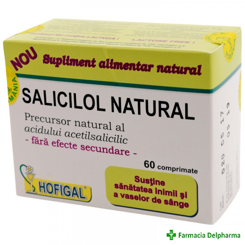 Salicilol Natural x 60 compr., Hofigal