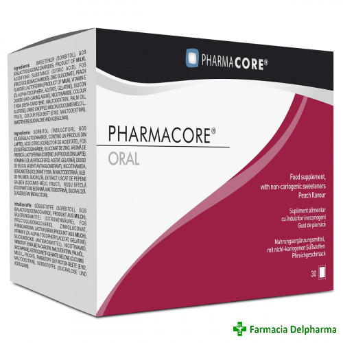 Supliment Oral Acne Control 90 mg x 30 plicuri, Pharmacore