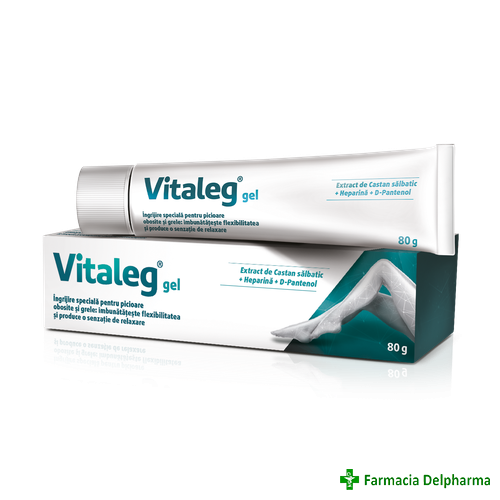 Vitaleg gel x 80 g, Aflofarm