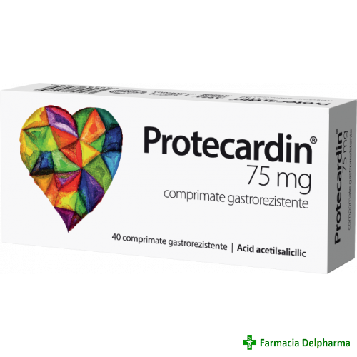 Protecardin 75 mg x 40 compr., Biofarm