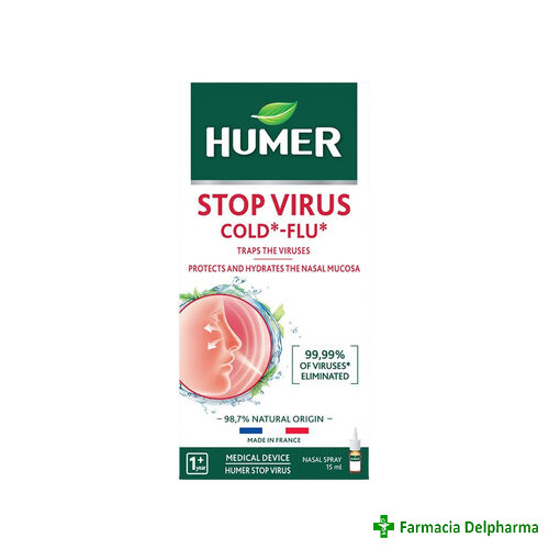 Humer Stop Virus spray nazal x 15 ml, Urgo
