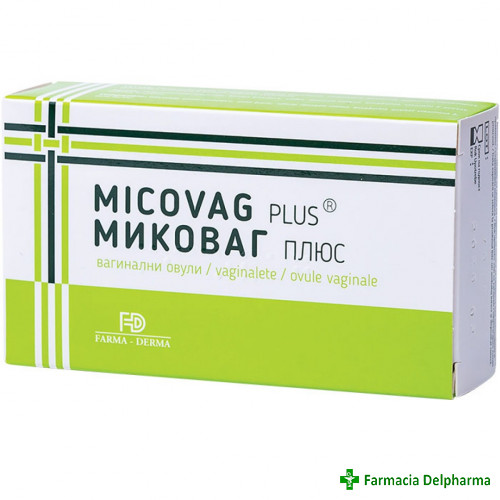 Micovag Plus ovule x 10 buc., Farma-Derma