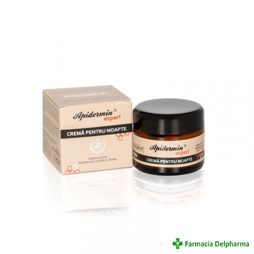 Apidermin Expert crema de noapte x 50 ml, Complex Apicol Harnaj