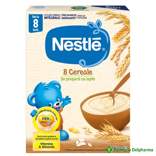 8 Cereale x 250 g, Nestle