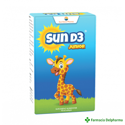 Sun D3 Junior x 10 ml, Sun Wave