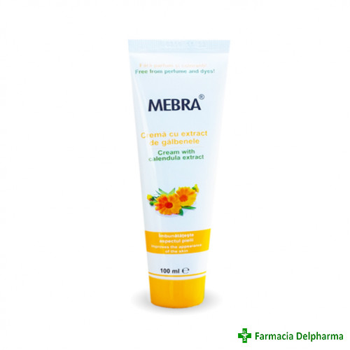 Crema cu extract galbenele x 100 ml, Mebra